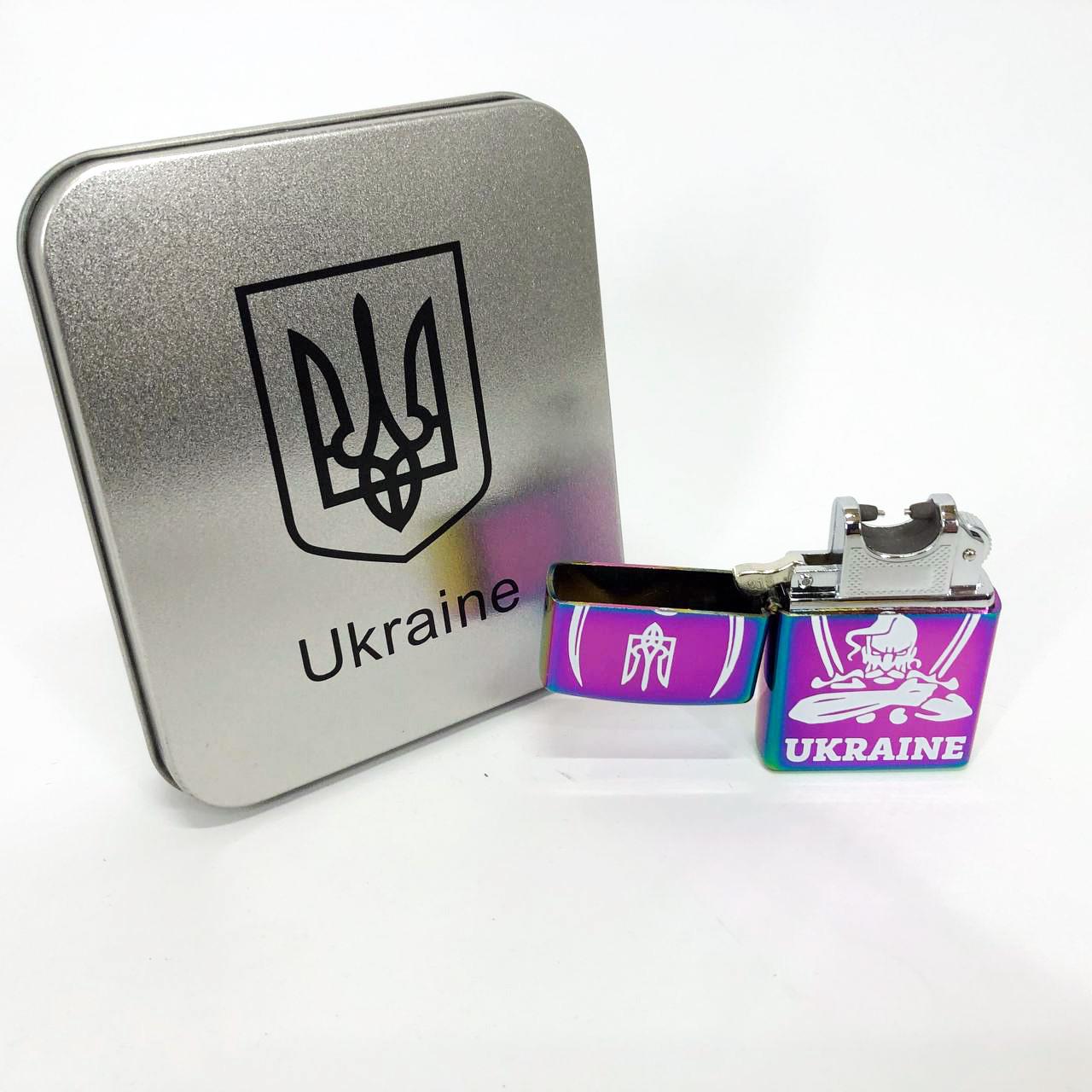 Зажигалка дуговая электроимпульсная зажигалка USB Украина Хамелеон (HL-449) - фото 5 Зажигалка дуговая электроимпульсная зажигалка USB Украина Хамелеон (HL-449) - фото 5