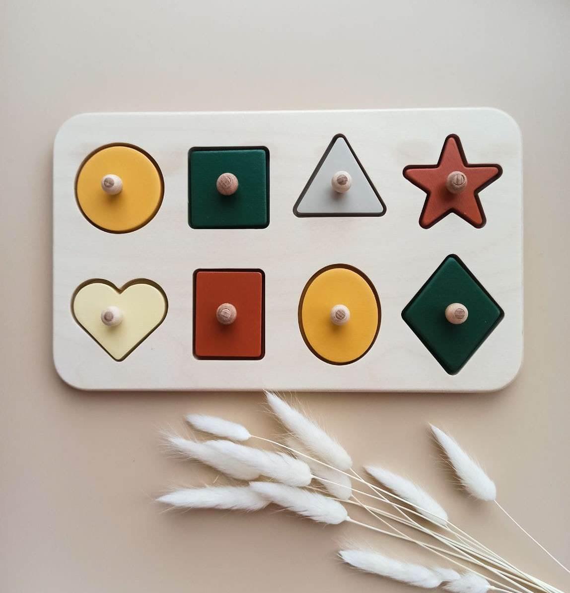 Сортер геометрический Just Kids 8 деталей Autumn forest - фото 6 Сортер геометрический Just Kids 8 деталей Autumn forest - фото 6