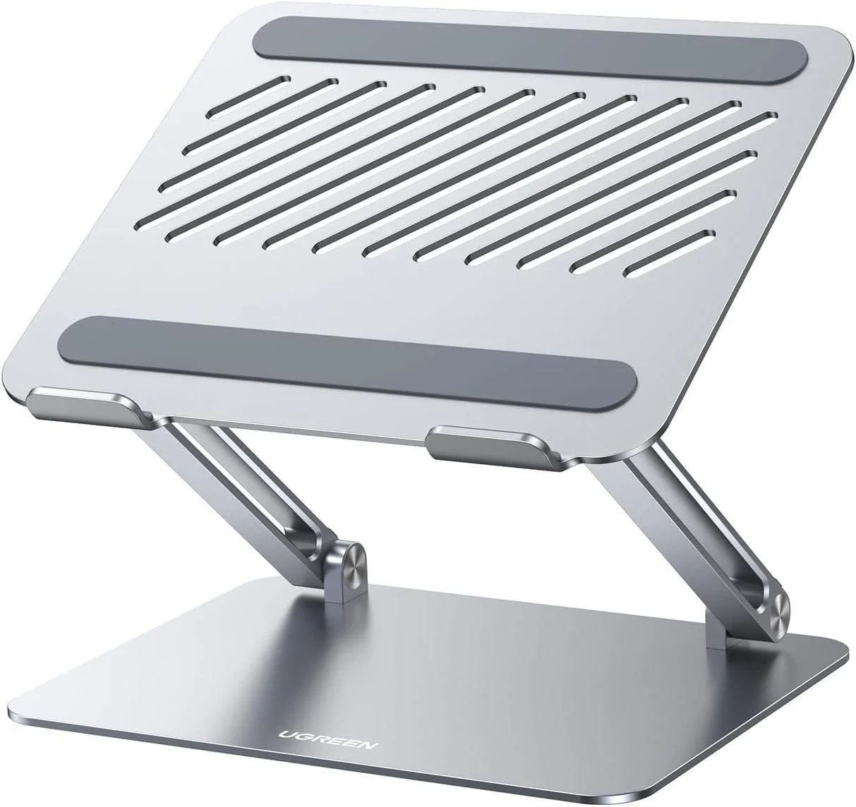 Подставка для ноутбука UGREEN LP588 алюминиевая регулируемая для 17,3'' Grey (90772)