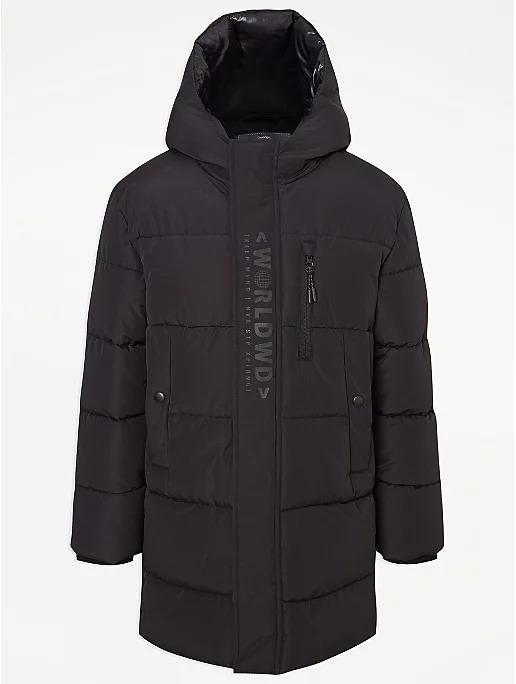 Куртка зимняя для мальчика George р. 140-146 Black (330119)