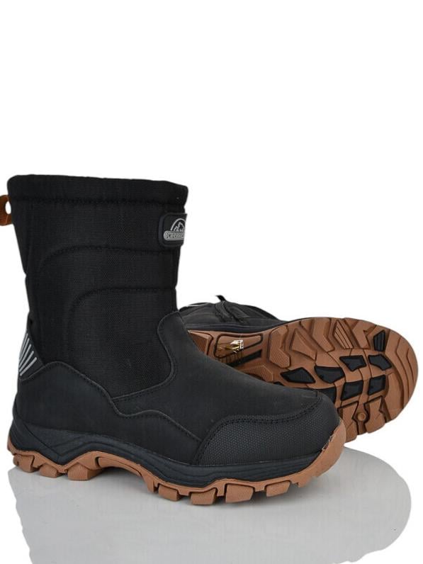 Зимові чоботи на овчині Kimbo FGN24118-3A р. 35 Чорно-коричневий