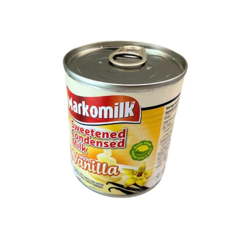 Згущене молоко Markomilk з ваніллю 397 г (CM-M-Vanilla) - фото 1 Згущене молоко Markomilk з ваніллю 397 г (CM-M-Vanilla) - фото 1