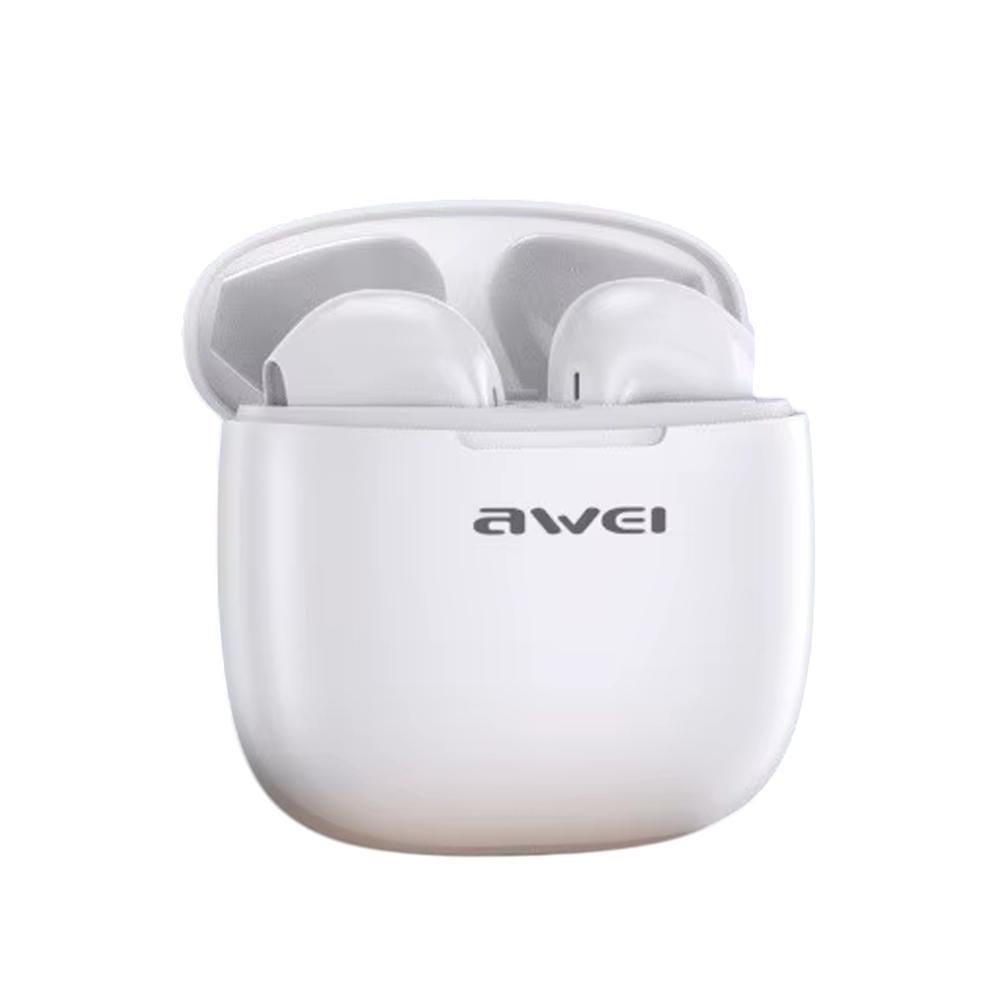 Наушники беспроводные Awei T26 Pro True Wireless Sports Earbuds Bluetooth TWS ENC HiFi White (180136) - фото 3 Наушники беспроводные Awei T26 Pro True Wireless Sports Earbuds Bluetooth TWS ENC HiFi White (180136) - фото 3