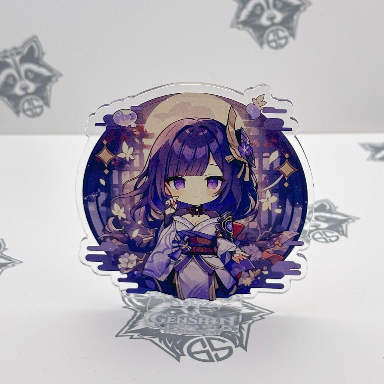 Фігурка колекційна акрилова Genshin Impact Chibi Сегун Райден 1 10 см (2110034515)