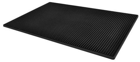 Коврик силиконовый для сушки посуды с противоскользящей поверхностью Черный - фото 5