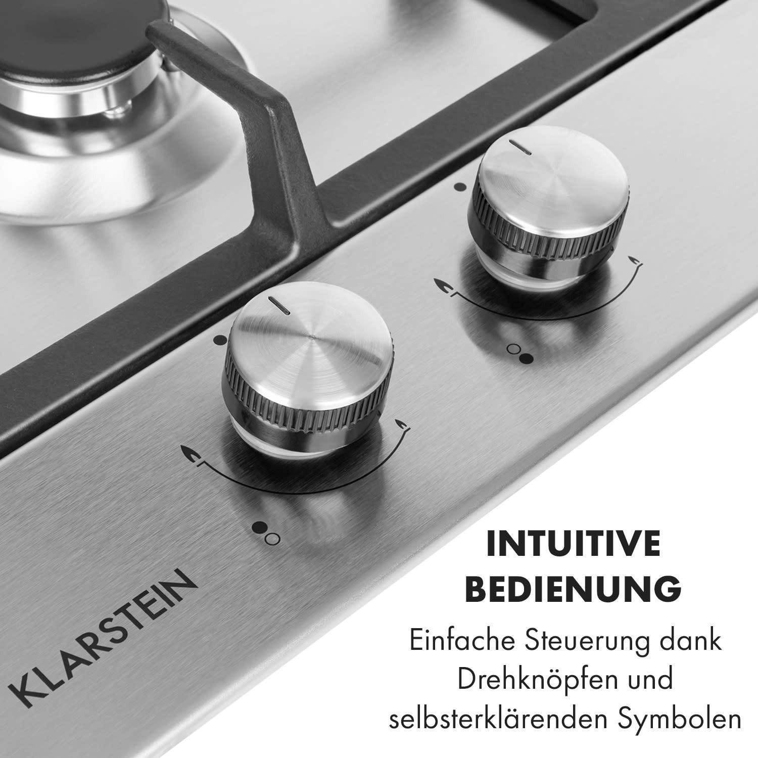 Варильна поверхня газова KLARSTEIN Ignito (10034108) - фото 3 Варильна поверхня газова KLARSTEIN Ignito (10034108) - фото 3