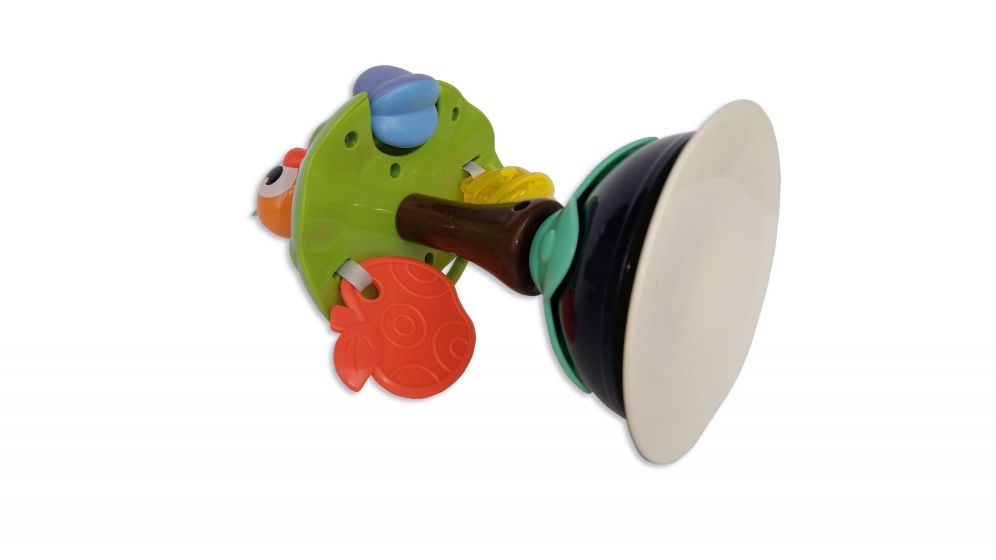 Брязкальце TK Group Сова з гризунком і коліщатком на присосцi 19 см Різнокольоровий (110458FLN) - фото 8