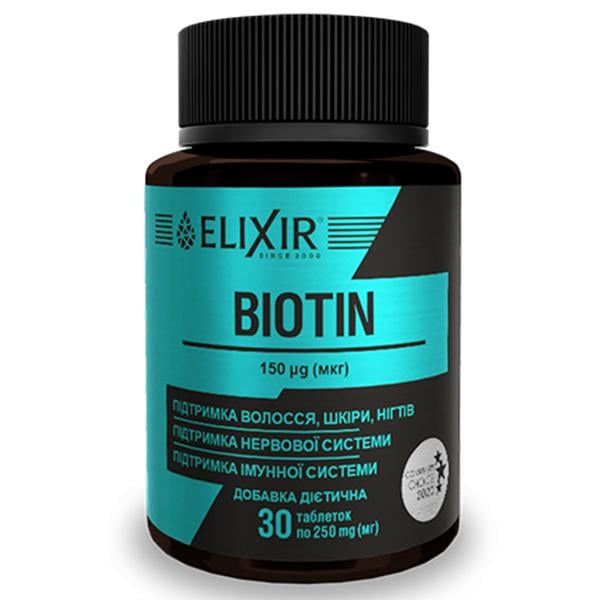 Биотин Elixir Biotin 30 таб. (000025433)