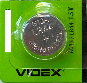 Батарейка часовая Videx AG13/LR44 1 шт. (134)