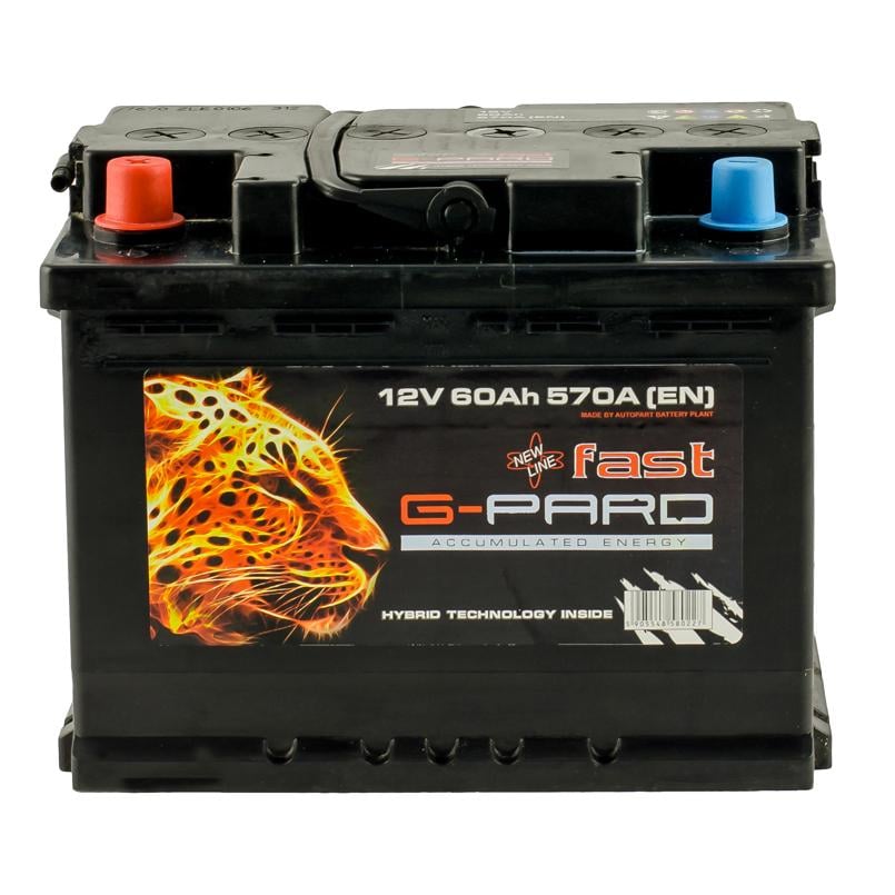 Акумулятор G-Pard FAST 60 Аh/12V + - (TRC060-F01)