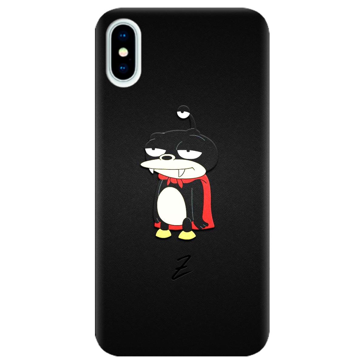 Силиконовый чехол Zorrov для Apple iPhone X - Nibbler (10290050153033511)