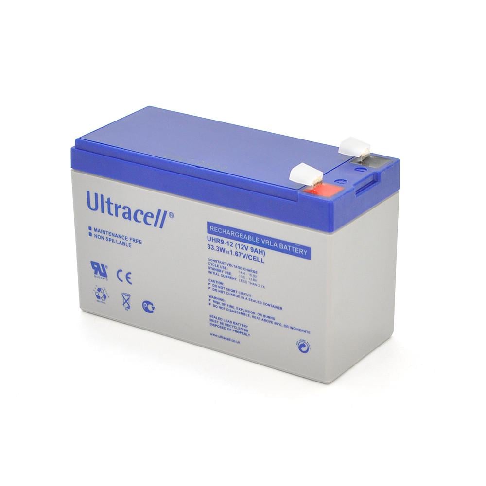 Батарея аккумуляторная Ultracell HR9-12 AGM 12V 9 Ah White