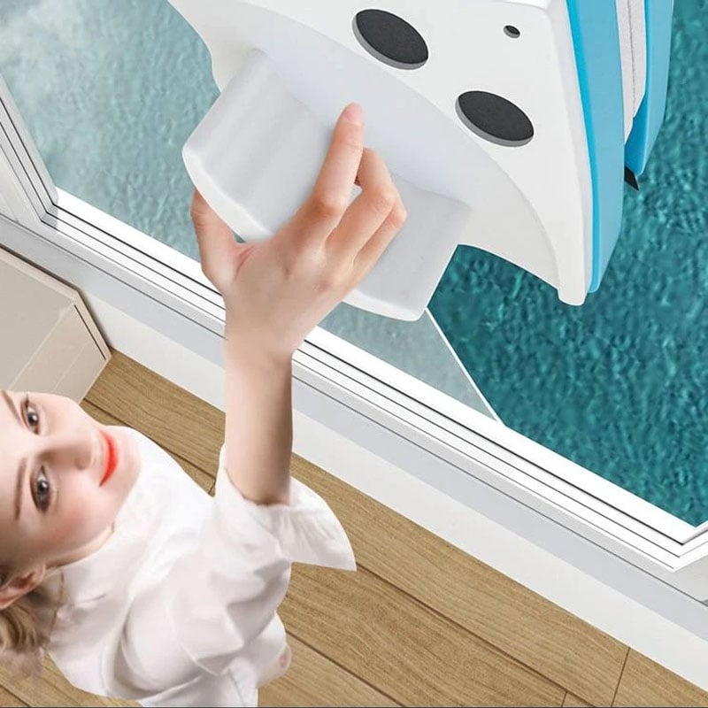 Щітка магнітна для миття скла Doublefaced Glass Clean двустороння (tf6804) - фото 5 Щітка магнітна для миття скла Doublefaced Glass Clean двустороння (tf6804) - фото 5