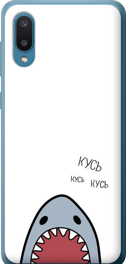 Чехол на Samsung Galaxy A02 A022G Акула (4870u-2260-42517)