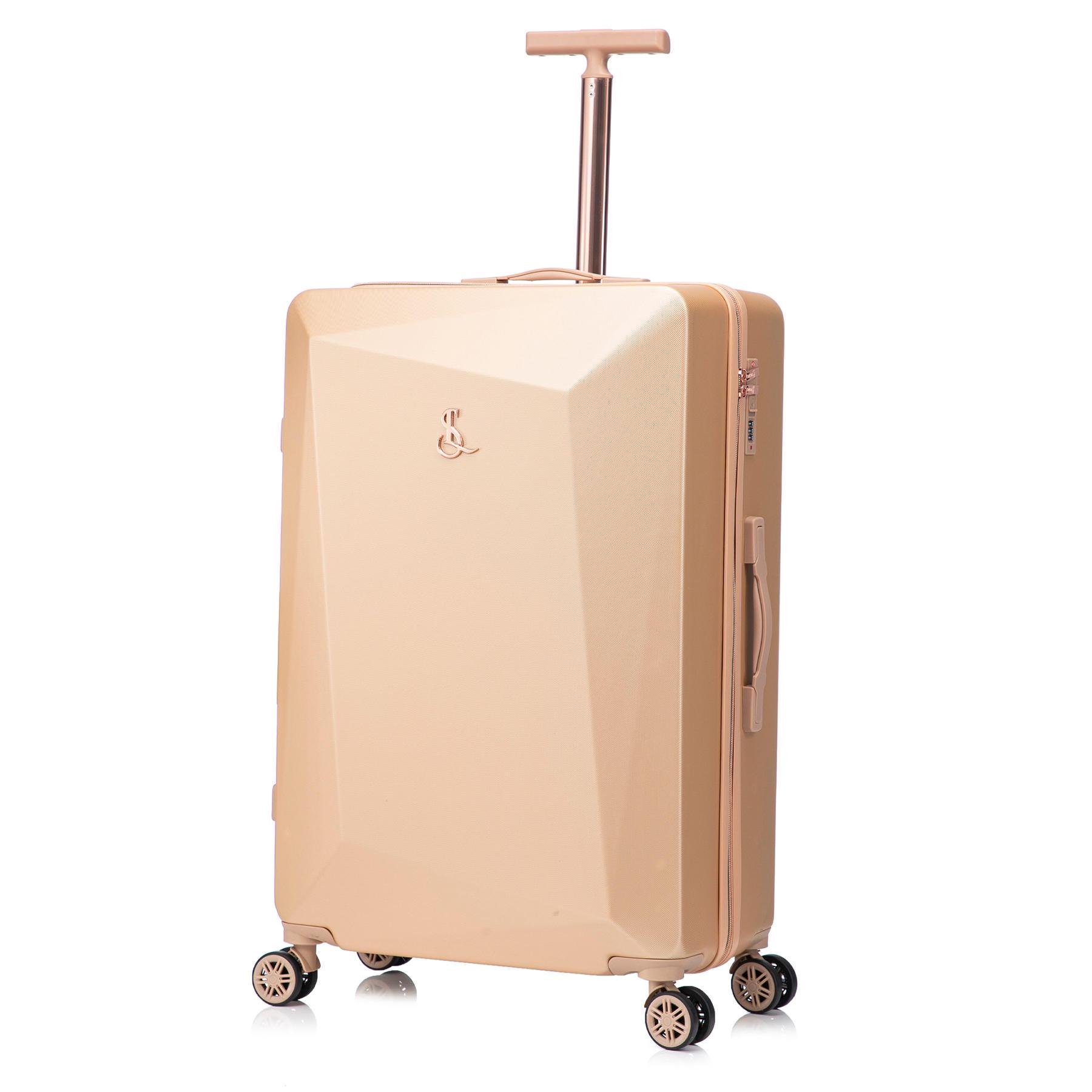 Чемодан SEMI LINE 24" Golden (T5912-2) - фото 1 Чемодан SEMI LINE 24" Golden (T5912-2) - фото 1