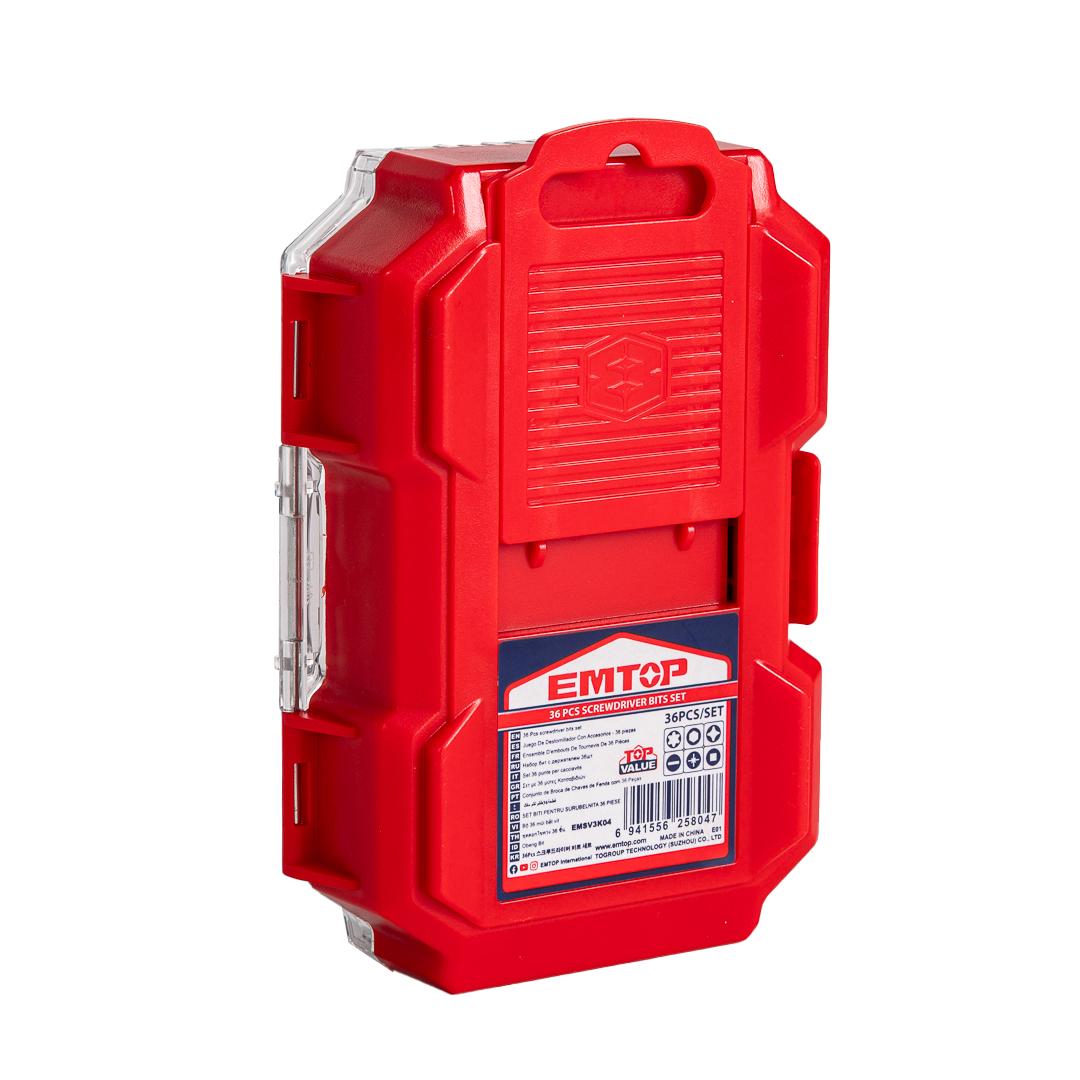 Набір біт EMTOP EMSV3K04 36 шт. - фото 9