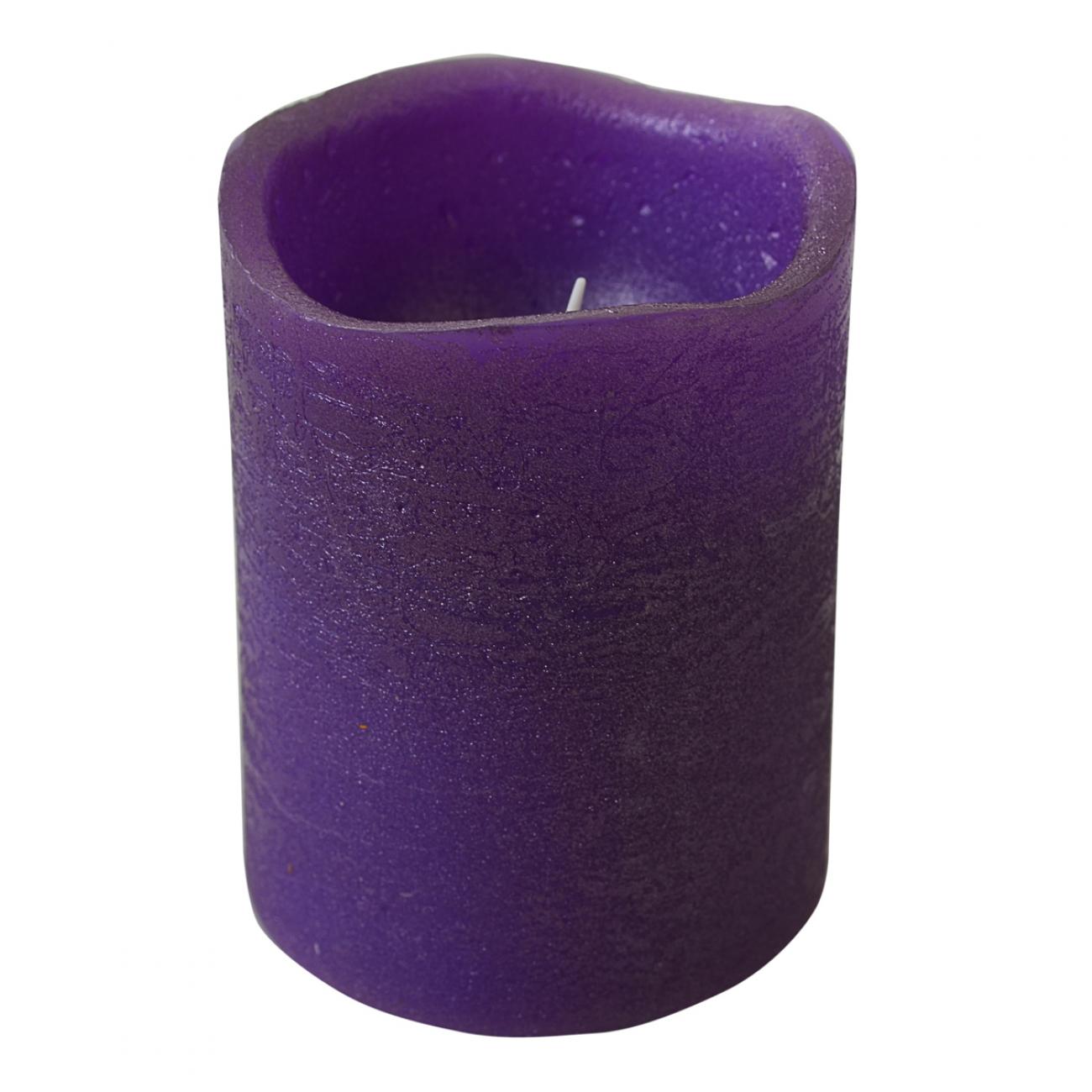 Свеча Yes! Fun LED 7,5х10 см восковая Фиолетовый (0710359)