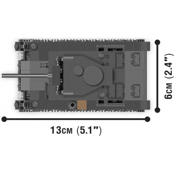 Конструктор Cobi Конструктор Средний танк Т-III, 286 деталей (COBI-3062) - фото 6