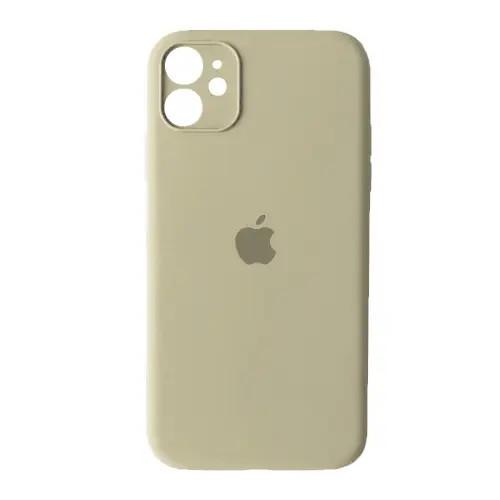 Силиконовый Чехол Накладка Закрытая Камера Silicone Case Full Camera Для iPhone 12 Milk Силиконовый Чехол Накладка Закрытая Камера Silicone Case Full Camera Для iPhone 12 Milk