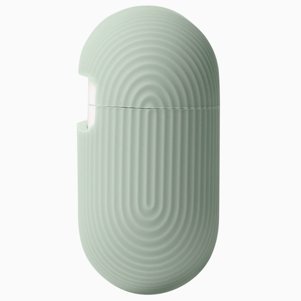 Силіконовий чохол для навушників Native Union Curve Case for Airpods 3rd Gen, Sage (APCSE-CRVE-GRN-V2) - фото 4