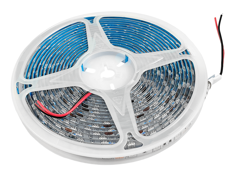 Светодиодная лента 5050-60led-12V 14W/м IP65 18LM/LED 4 x красный/1 x синий (LM870)