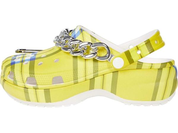 Сабо Crocs Clueless Exclusive р. 38-39 Yellow Plaid Perfection (26658280) - фото 2 Сабо Crocs Clueless Exclusive р. 38-39 Yellow Plaid Perfection (26658280) - фото 2