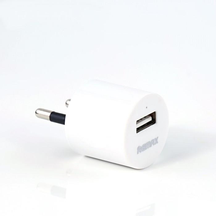 Зарядное устройство сетевое Remax U1 RMT-5288 Drum EU 1USB 1А White (6954851226277)