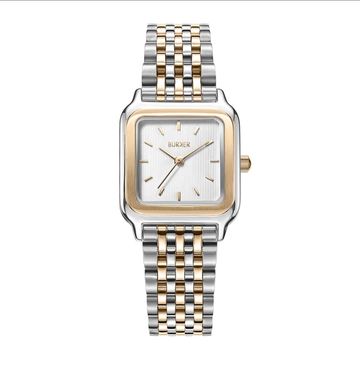 Наручные часы женские Burker Macy Gold/Silver (38427272)