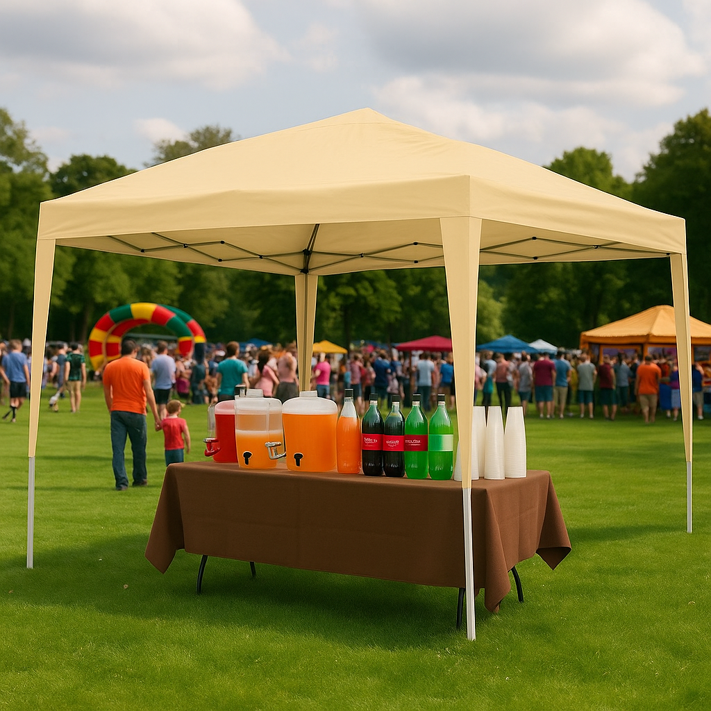 Палатка павильон Homart автоматическая садовая 3х3 м FT902 Бежевая (9878) - фото 3 Палатка павильон Homart автоматическая садовая 3х3 м FT902 Бежевая (9878) - фото 3