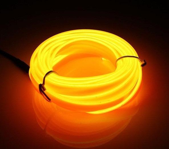 Світлодіодна неонова стрічка для автомобіля 5 м від прикурювача Жовтий Світлодіодна неонова стрічка для автомобіля 5 м від прикурювача Жовтий
