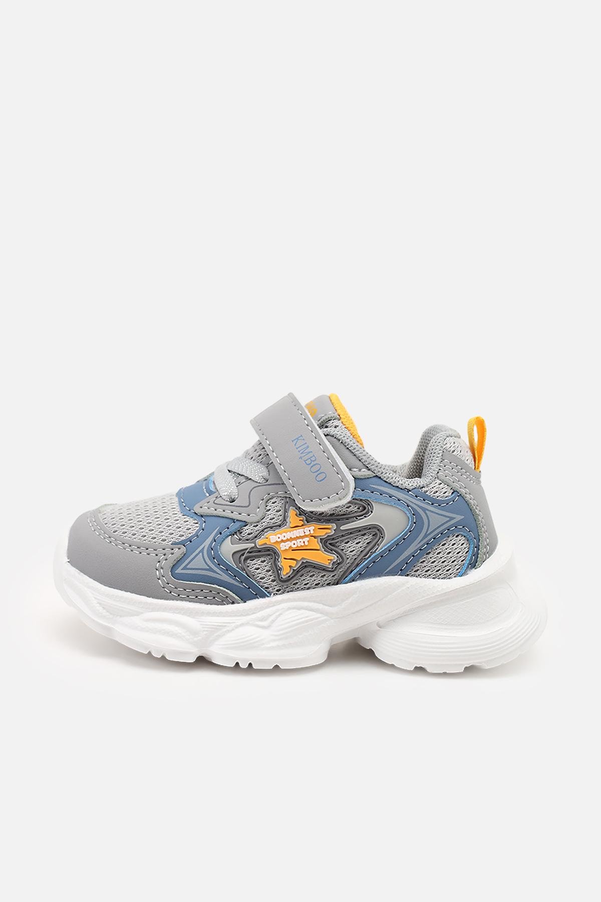 Кросівки для хлопчика ЦБ-00273707 р. 21 Сірий (SKT001055800) Кросівки для хлопчика ЦБ-00273707 р. 21 Сірий (SKT001055800)