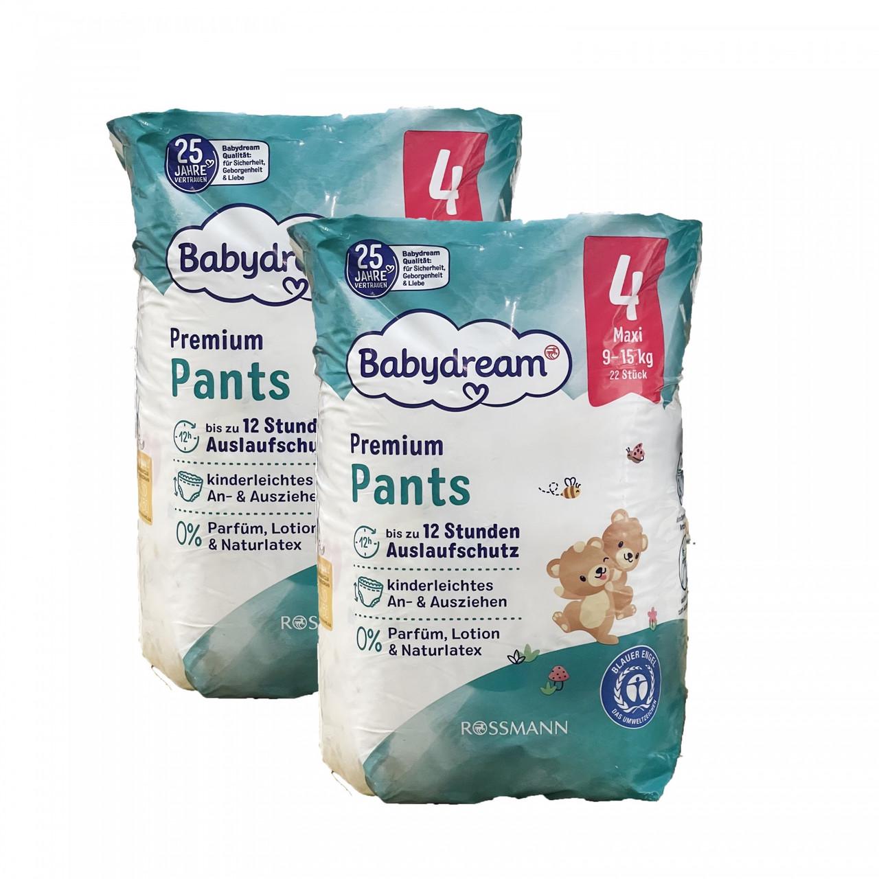 Підгузки-трусики дитячі Babydream Premium 4 р. 9-15 кг 44 шт. (1838195533)