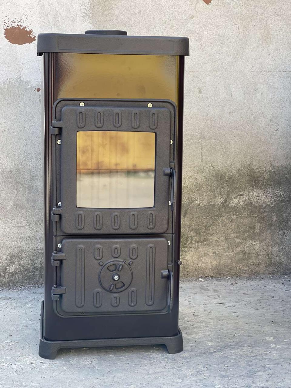 Піч-камін чавунна SPIN Etna 8 кВт (9270186) - фото 2 Піч-камін чавунна SPIN Etna 8 кВт (9270186) - фото 2