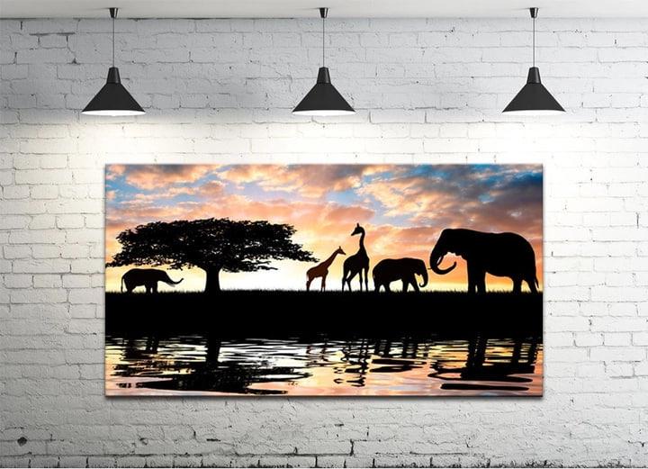 Картина на холсте DK Животные 50х100 см (DKP50100-z1225)