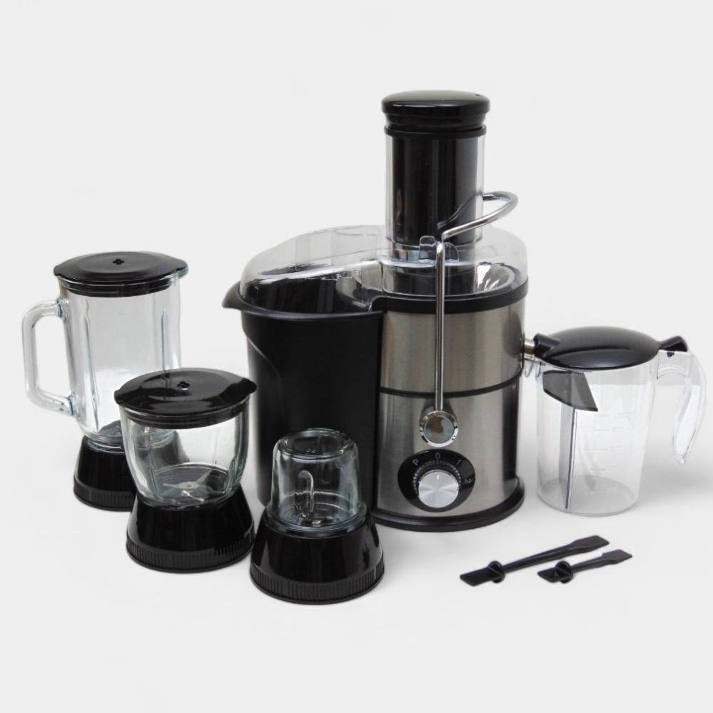 Кухонный комбайн Hoffmans Electronics HM-680 4в1 соковыжималка/блендер/измельчитель 1800W (120.1871)