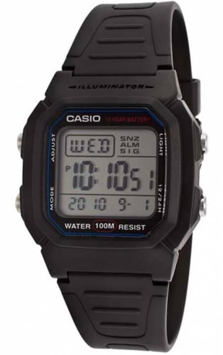 Часы наручные Casio W-800H-1AVEF