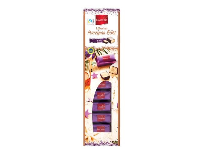 Конфеты Favorina Lübecker Edel Marzipan Rum 125 г