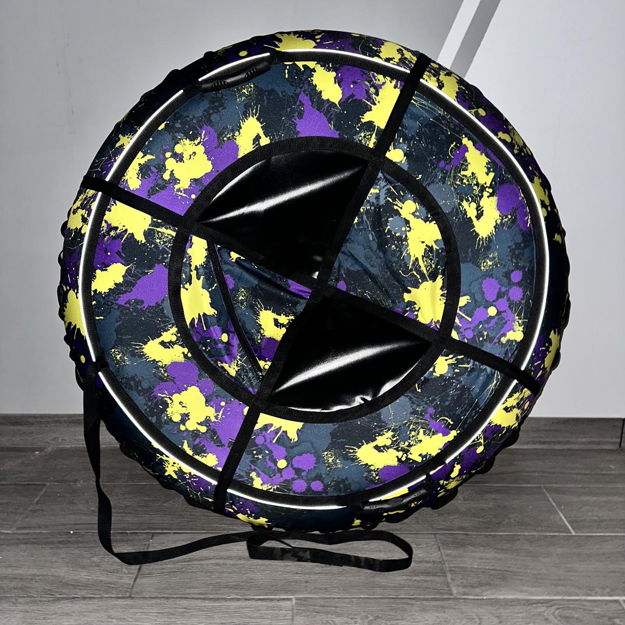 Тюбинг световозвращающий большой 120 см Разноцветный (тюб06)