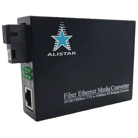 Медіаконвертор ALISTAR X5G 1G 10/100/1000BASE-T RJ-45-1000BASE-LX 1SM WDM SC 20KM TX1550/RX1310nm (3063764386) Медіаконвертор ALISTAR X5G 1G 10/100/1000BASE-T RJ-45-1000BASE-LX 1SM WDM SC 20KM TX1550/RX1310nm (3063764386)