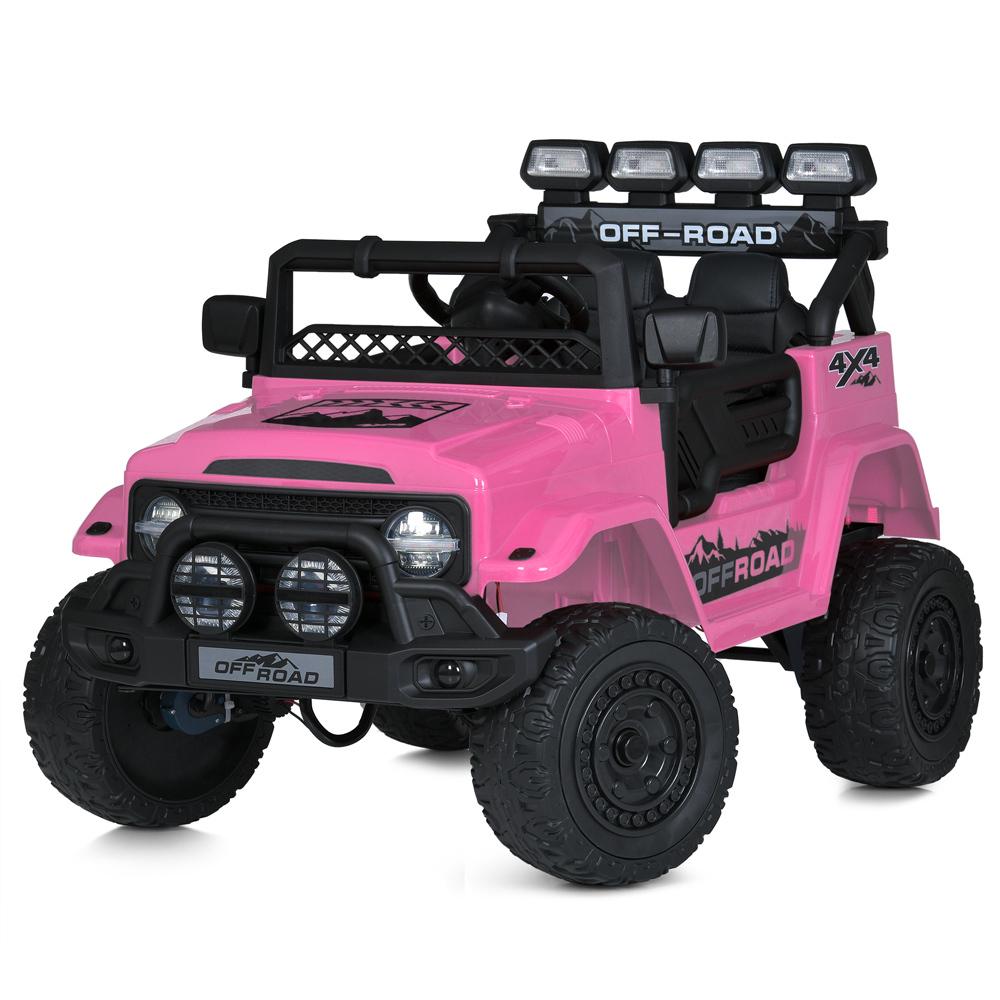 Детский электромобиль Bambi Jeep JJ2122EBLR Розовый Детский электромобиль Bambi Jeep JJ2122EBLR Розовый