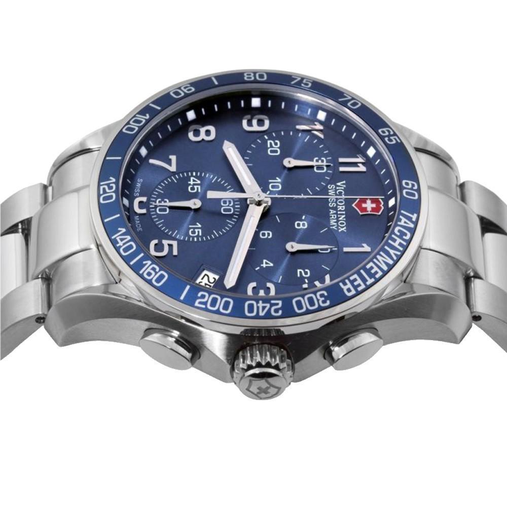 Наручний годинник чоловічий Victorinox Swiss Army Chrono Classic кварцевий Silver (V241497) - фото 3 Наручний годинник чоловічий Victorinox Swiss Army Chrono Classic кварцевий Silver (V241497) - фото 3