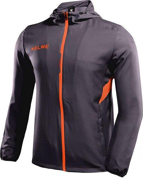 Ветровка Kelme Primera new XL Темно-серо-оранжевый (3871302.9251)