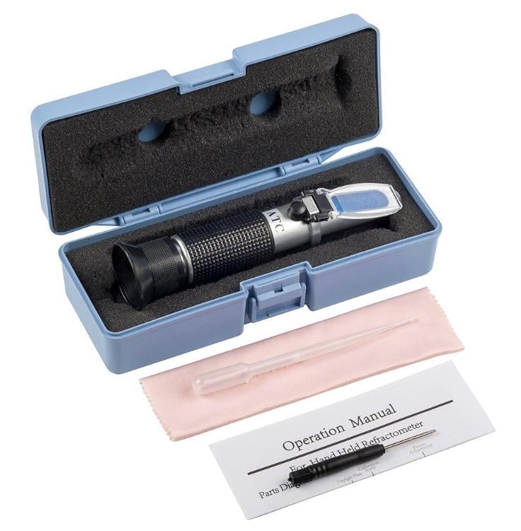 Тестер рефрактометр ATC для алкоголю/спирту 0-80% (17969911809)