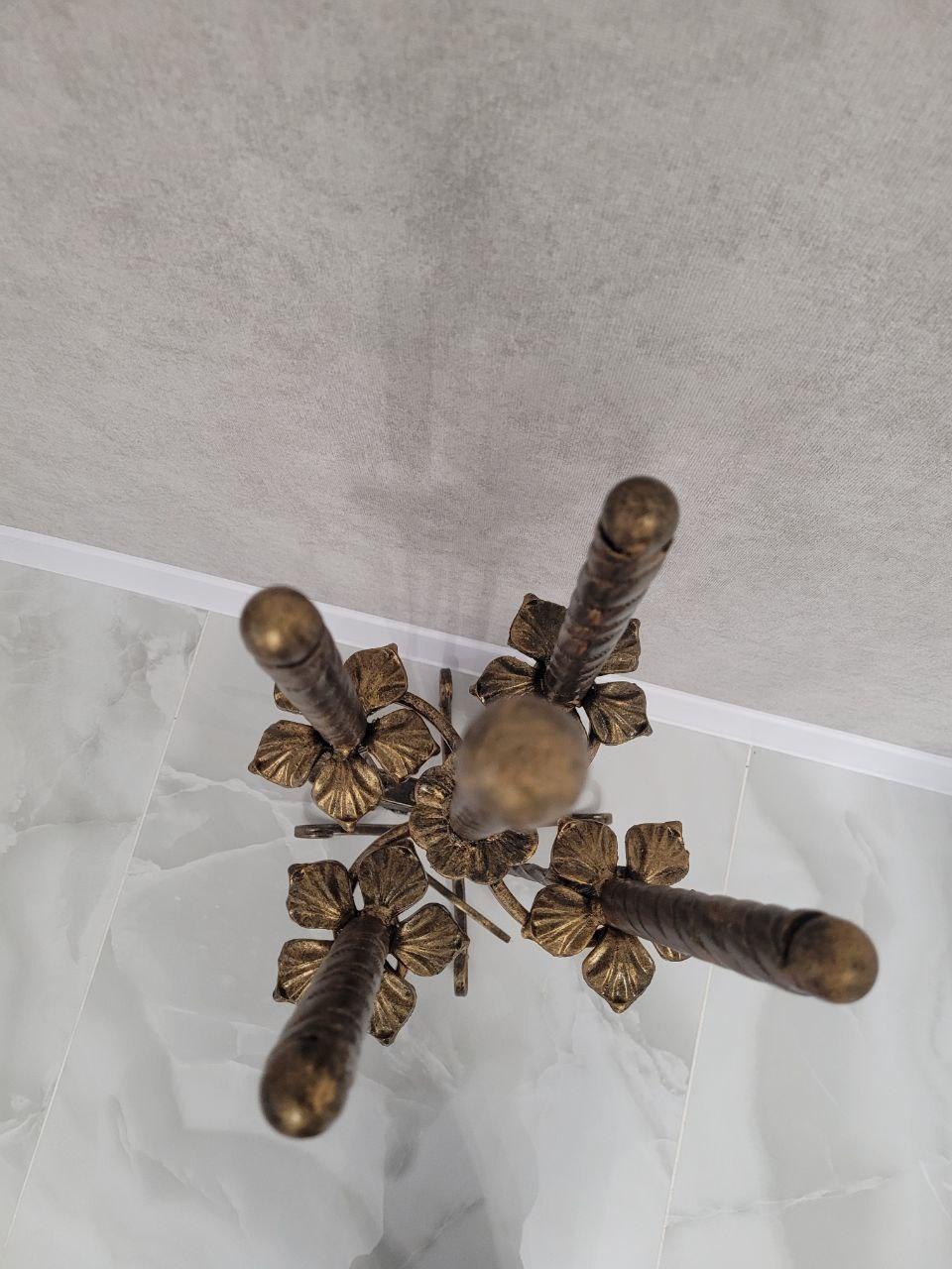 Набір камінний кований 4 елементи Золотий (29614552) - фото 2 Набір камінний кований 4 елементи Золотий (29614552) - фото 2