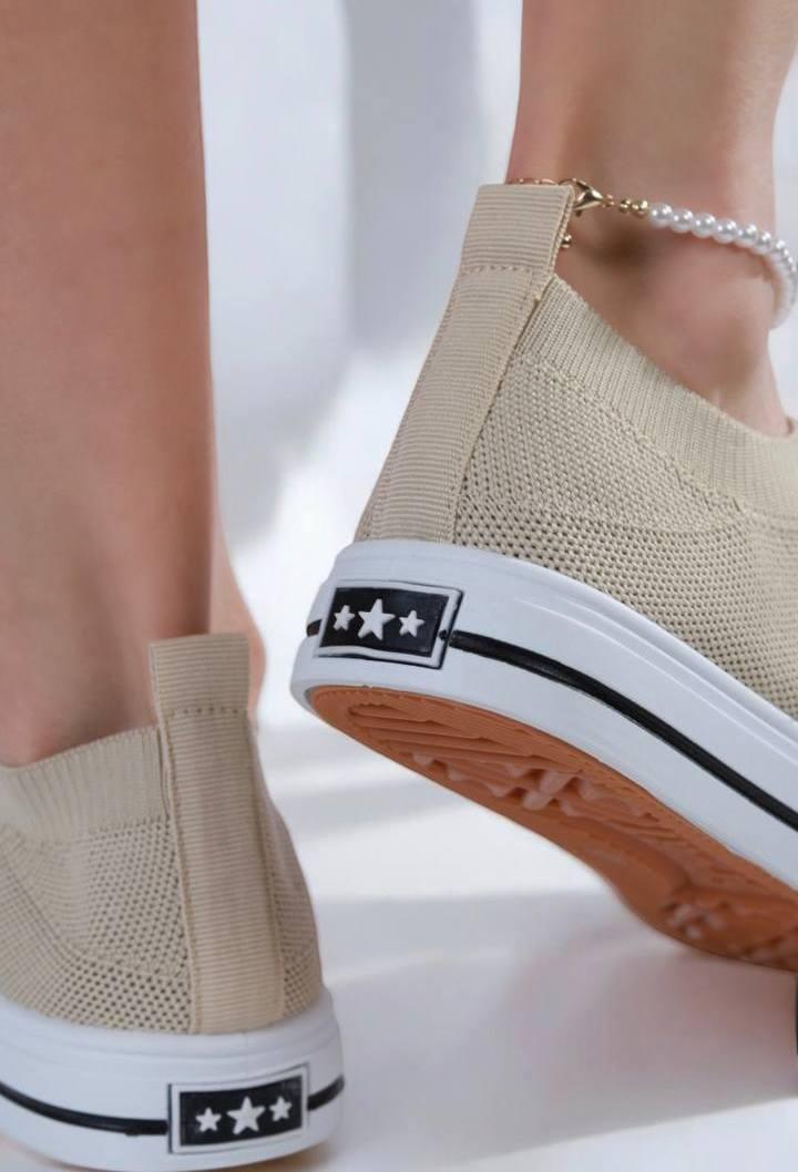 Кеди жіночі SEVEN р. 38 Бежевий (29440147) - фото 2 Кеди жіночі SEVEN р. 38 Бежевий (29440147) - фото 2