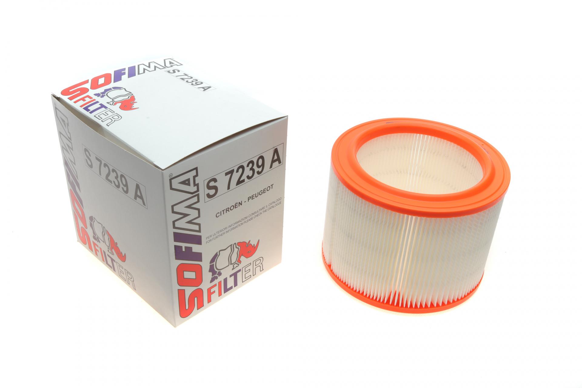 Фільтр повітряний SOFIMA для Citroen Berlingo/Peugeot Partner 1,8/1,9D 96- (S 7239 A)