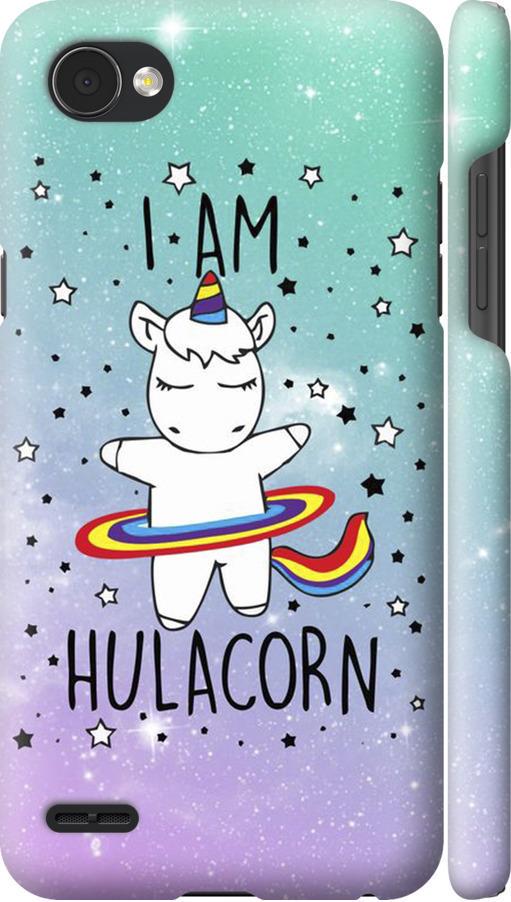 Чехол на LG Q6 I'm hulacorn (3976m-1094-42517)