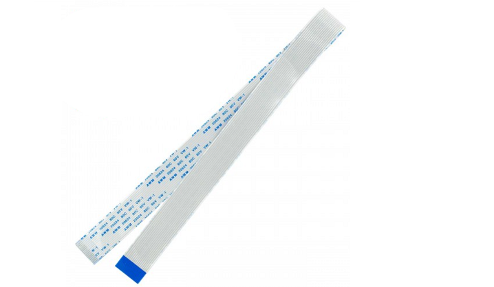 Шлейф плоский 16 pin прямой шаг 1 мм длина 20 см AWM 20624 80C 60V VW-1 гибкий кабель (2641174823)