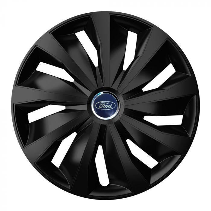 Ковпаки для коліс 4 Racing Grip Pro Black R16 з логотипом Ford 4 шт.