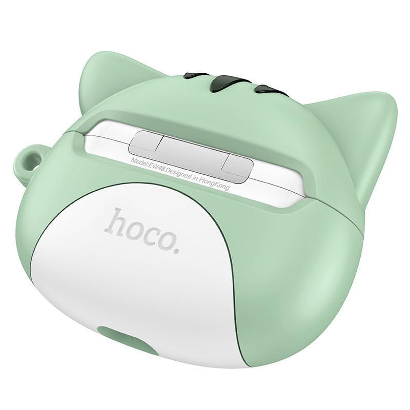 Навушники Bluetooth TWS Hoco EW48 Mint Cat (00000067614_3) - фото 2